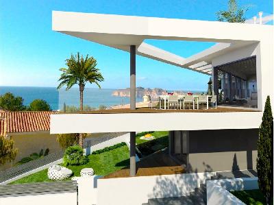 Project of exclusive luxury villa with sea views