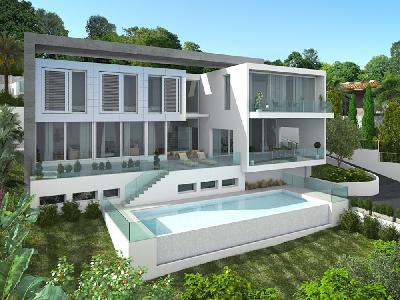 Exceptional luxury villa with sea views