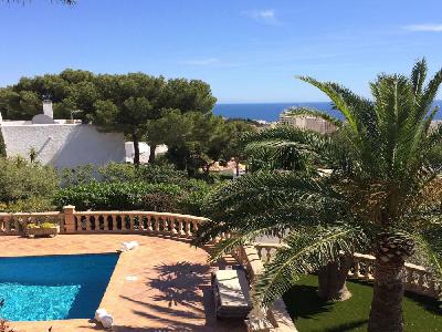 Fabulous sea view villa in Costa den Blanes