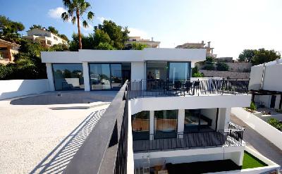 Modern newly build villa with sensational sea views in Costa den Blanes