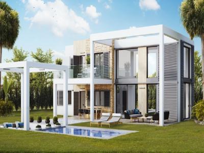 Modern new villa with exclusive equipment
